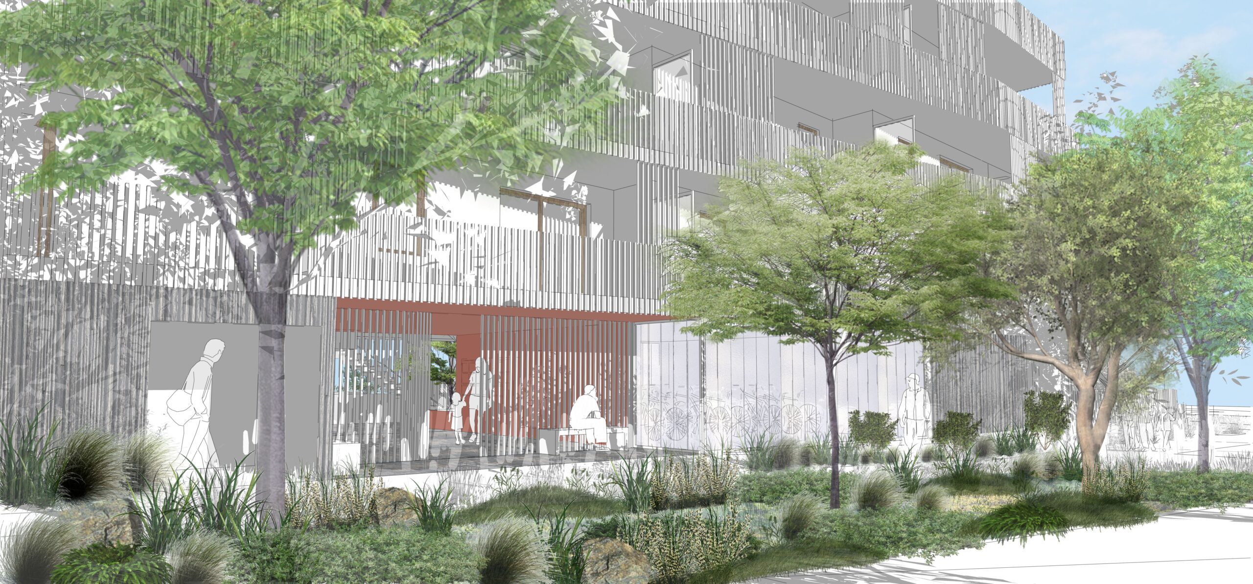Logements collectifs à Lorient, projet L’Échappée – TEIR Architectes