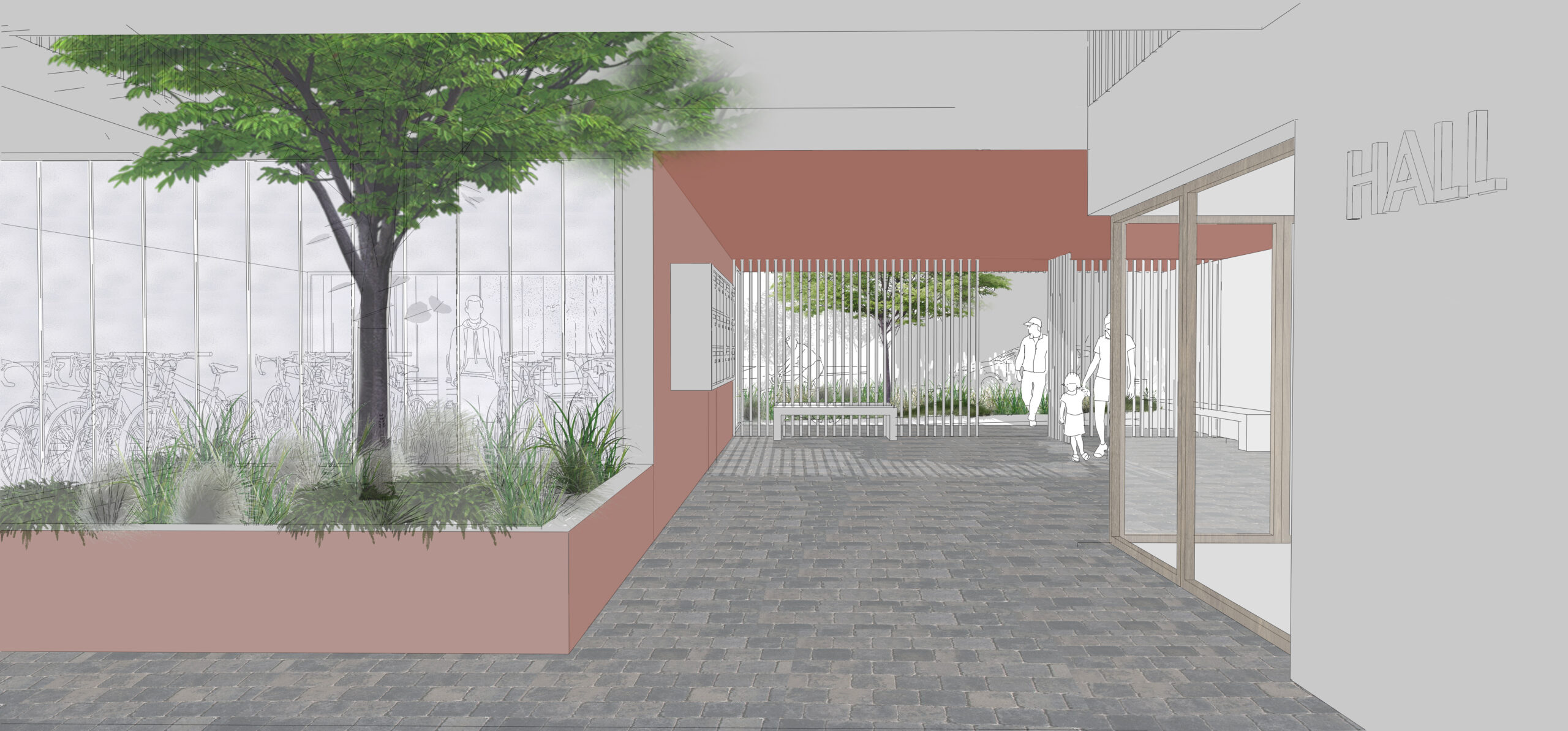 Logements collectifs à Lorient, projet L’Échappée – TEIR Architectes