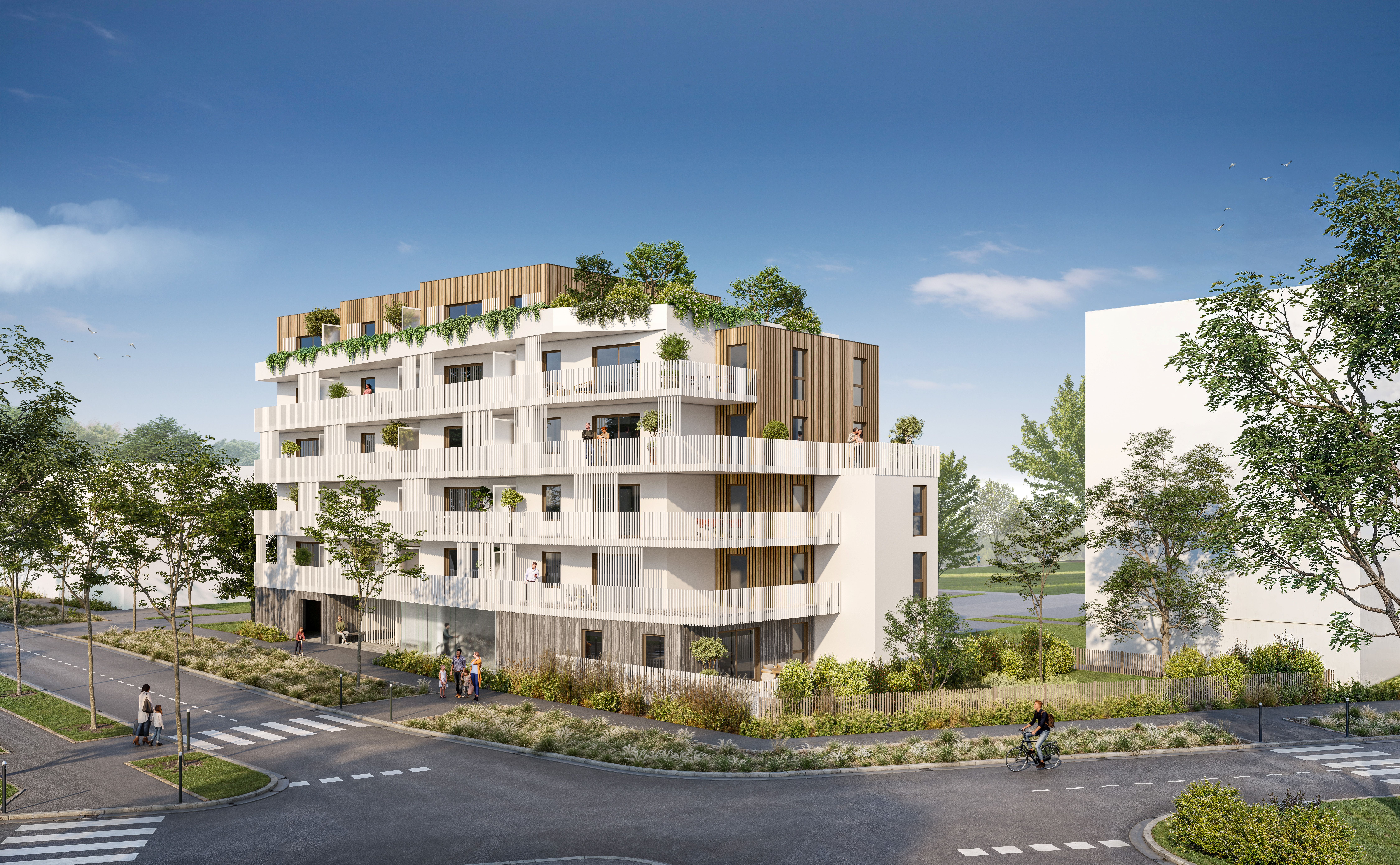 Logements collectifs à Lorient, projet L’Échappée – TEIR Architectes